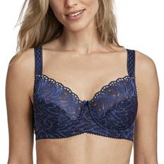 Miss Mary Flames Underwire Bra - Dark Blue