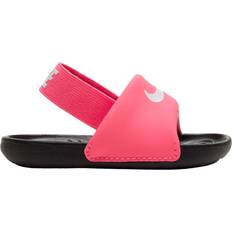 Nike Pink Børnesko Nike Kawa Slide TD - Digital Pink/Black/White