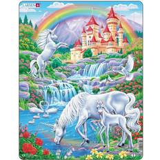 Larsen Unicorns Under the Rainbow 32 Pieces
