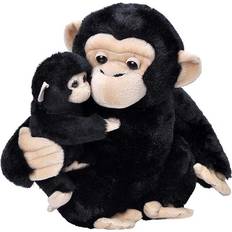 Wild Republic Aber Tøjdyr Wild Republic Chimp Mom & Baby 12"