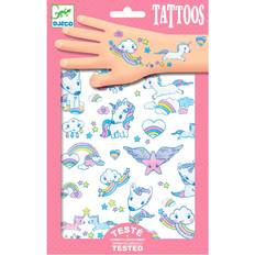 Djeco Plastlegetøj Kreativitet & Hobby Djeco Tattoos Unicorns