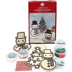 Hobbymaterialer Creotime Snowman Friends