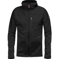 Fleece Tøj Fjällräven Abisko Trail Fleece - Black