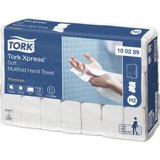 Toilet- & Husholdningspapir Tork Xpress Soft Multifold H2 2-lags Håndklædeark 3150 ark (100289)