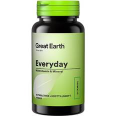 B-vitaminer - Kalcium Vitaminer & Mineraler Great Earth Everyday 60 stk