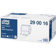 Papirhåndklæder Tork Matic Soft H1 2-lag Håndklæderulle Premium 6 ruller