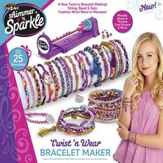 Cra-Z-Arts Kreativitet & Hobby Cra-Z-Arts Shimmer 'N' Sparkle Twist 'N' Wear Bracelet Maker