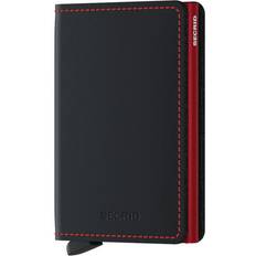 Tegnebøger & Nøgleringe Secrid Portfolio Slimwallet - Matte Black/Red