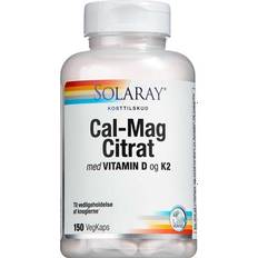 Solaray Cal-Mag Citrate with Vitamin D 150 stk