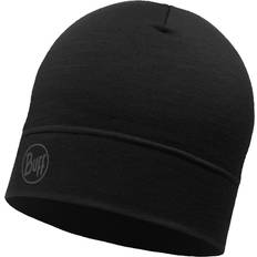 Buff Sort Tøj Buff Lightweight Merino Wool Hat - Black