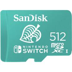 SanDisk 512 GB Hukommelseskort SanDisk Gaming microSDXC Class 10 UHS-I U3 100/90MB/s 512GB