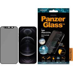 PanzerGlass AntiBacterial CamSlider Dual Privacy Screen Protector for iPhone 12/12 Pro