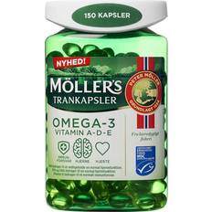 D-vitaminer Kosttilskud Möllers Trankapsler 150 stk