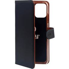 Celly Brun Mobiletuier Celly Wally Wallet Case for iPhone 12 Mini