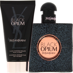 Yves Saint Laurent Dame Gaveæsker Yves Saint Laurent Black Opium Gift Set EdP 50ml + Body Lotion 50ml