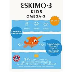 Fiskeolier Fedtsyrer Eskimo3 Kids Omega-3 27 stk