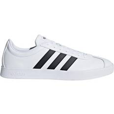 Adidas 45 - Dame - Imiteret læder Sneakers adidas VL Court 2.0 - Cloud White/Core Black/Core Black