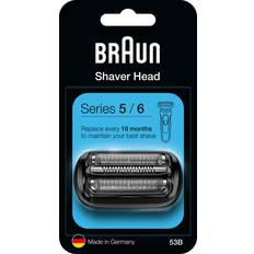 Braun Sort Barbermaskiner & Trimmere Braun Series 5/6 53B Shaver Head