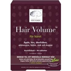 B-vitaminer Kosttilskud New Nordic Hair Volume 90 stk