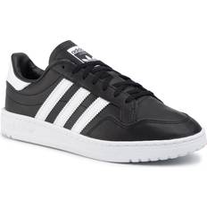 Adidas 41 - Herre - Syntetisk Sneakers adidas Team Court - Core Black/Cloud White/Core Black