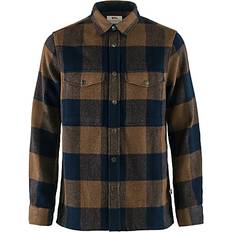 Fjällräven Herre - M Skjorter Fjällräven Men's Canada Shirt - Chestnut/Dark Navy