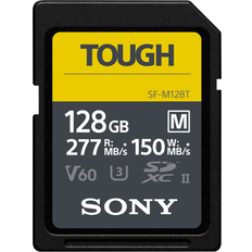 128 GB - SDXC - V30 Hukommelseskort & USB Stik Sony Tough SDXC Class 10 UHS-II U3 ​​V60 277 / 150MB / s 128GB