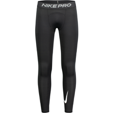 Herre - Slim Tights Nike Pro Warm Tights Men - Black/Black/White