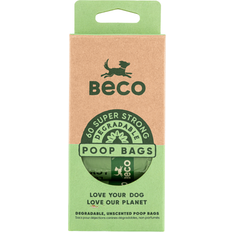 Beco Degradable Poop Bags Unscented 60-pack
