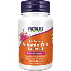 Now Foods D-vitaminer Kosttilskud Now Foods Vitamin D-3 5000 IU 120 stk