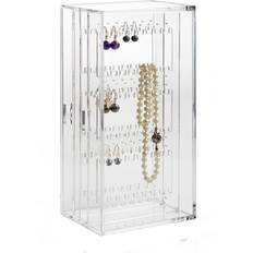 Smykkeopbevaringer Neon Living Diamond Jewelry Box Tower - Transperent