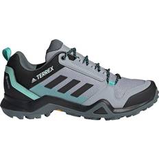 46 ⅓ - Mesh Trekkingsko Adidas Terrex AX3 GTX Hiking W - Halo Silver/Core Black/Acid Mint