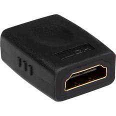 Kabeladaptere - Sort - Standard HDMI-standard HDMI Kabler Iiglo HDMI-HDMI F-F Adapter