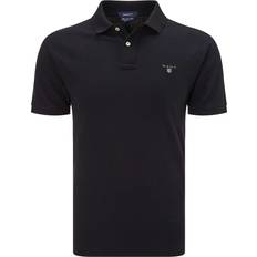 Gant Herre Overdele Gant Original Polo Shirt - Black