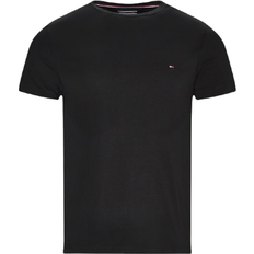 Tommy Hilfiger Jersey T-shirts & Toppe Tommy Hilfiger Regular Fit Crew T-shirt - Tommy Black