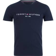 Tommy Hilfiger Blå T-shirts Tommy Hilfiger Logo T-shirt - Sky Captain