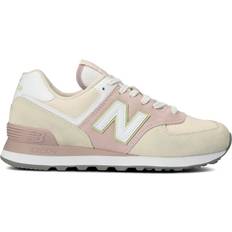 New Balance 47 - Dame - Polyester Sneakers New Balance 574 W - Space Pink with Winter Sky