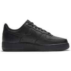 Nike 38 ½ - Dame - Læder Sneakers Nike Air Force 1 '07 W - Black