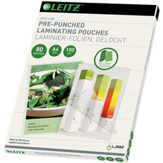 Leitz Laminating Pouches Pre-Punched A4 ic