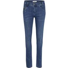 Denim Hunter Dame Bukser & Shorts Denim Hunter Cape High Custom Jeans - Medium Wash