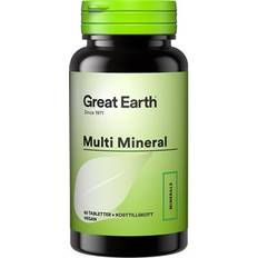 D-vitaminer - Kalium Vitaminer & Mineraler Great Earth Multi Mineral 60 stk