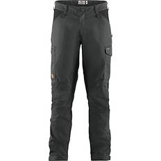 Bomuld - Herre Bukser Fjällräven Kaipak Trousers - Dark Grey/Black