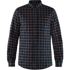 Skjorter Fjällräven Övik Flannel Shirt - Dark Navy