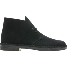 Clarks Herre Støvler Clarks Desert M - Black Suede