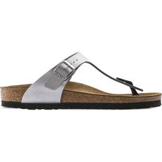 Birkenstock Gizeh Sko Birkenstock Gizeh Birko-Flor - Silver