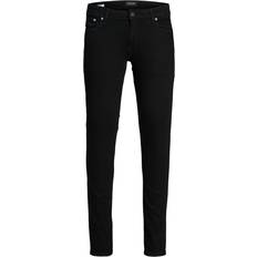 Herre - S - Sort Jeans Jack & Jones Liam Original AM 009 Skinny Fit Jeans - Black/Black Denim