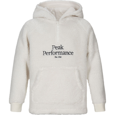 Peak Performance Hoodies Børnetøj Peak Performance Jr Original Pile HZ Hood - Offwhite (G76908-099)