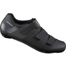 5 - Herre - Imiteret læder Cykelsko Shimano RC1 M - Black