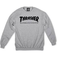 Thrasher Magazine L Sweatere Thrasher Magazine Skate Mag Crewneck Sweatshirt - Gray