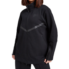 Nike Dame - Fleecetrøjer & Piletrøjer - Høj krave Sweatere Nike Tech Fleece Jacket Women - Black