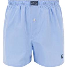 Polo Ralph Lauren Herre Trusser Polo Ralph Lauren Woven Boxer Shorts - Mini Gingham Light Blue
